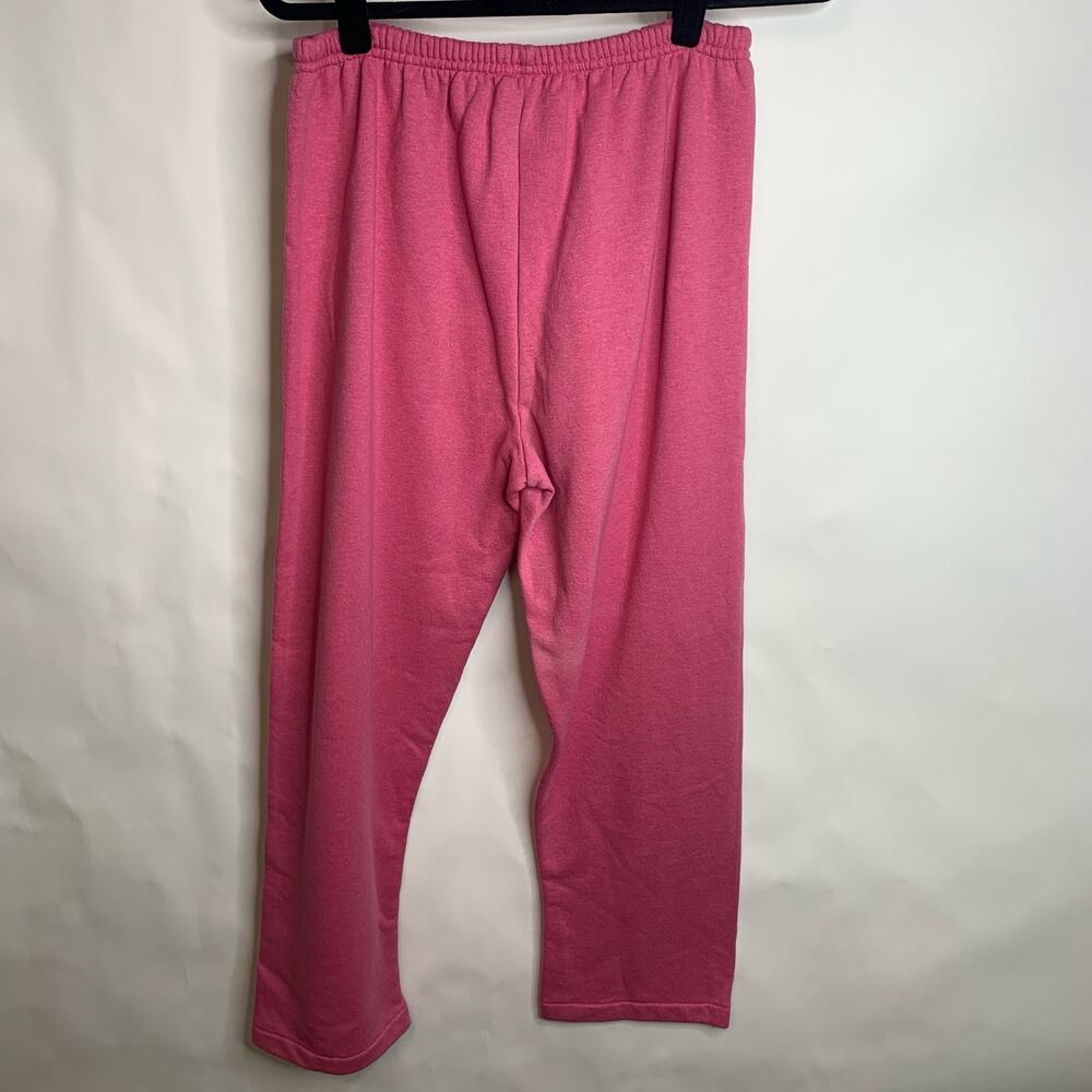 Hanes Pink Sweatpants Sz Large - Picture 3 of 5